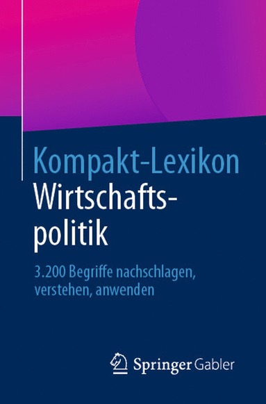 bokomslag Kompakt-Lexikon Wirtschaftspolitik