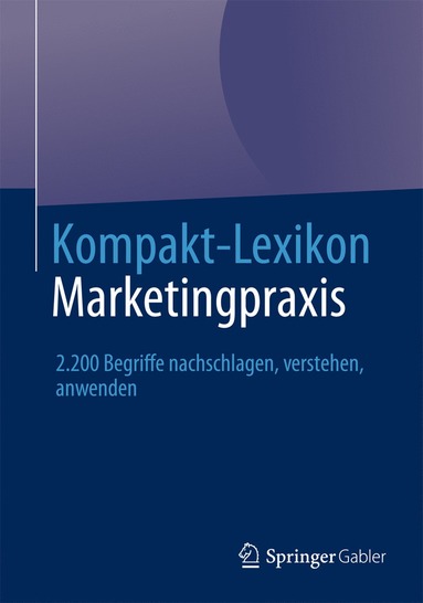 bokomslag Kompakt-Lexikon Marketingpraxis