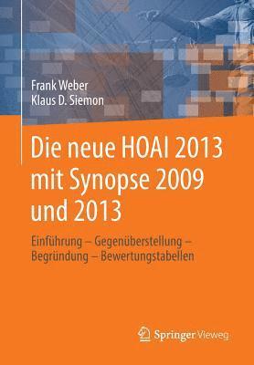 Die neue HOAI 2013 mit Synopse 2009 und 2013 1