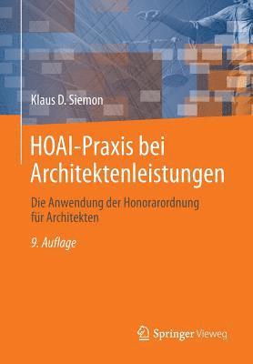 bokomslag HOAI-Praxis bei Architektenleistungen