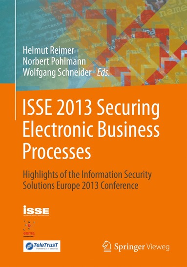 bokomslag ISSE 2013 Securing Electronic Business Processes