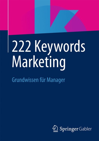 bokomslag 222 Keywords Marketing