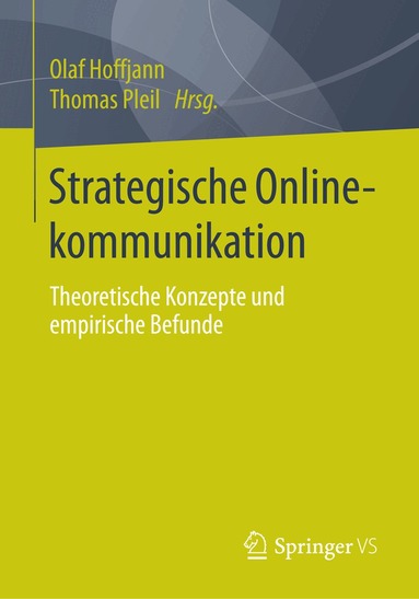 Olaf Hoffjann, Thomas Pleil - Strategische Onlinekommunikation, Häftad