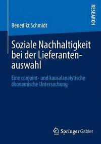 bokomslag Soziale Nachhaltigkeit bei der Lieferantenauswahl