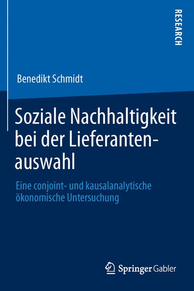 bokomslag Soziale Nachhaltigkeit bei der Lieferantenauswahl