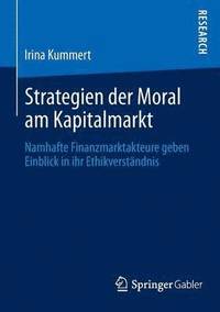 bokomslag Strategien der Moral am Kapitalmarkt