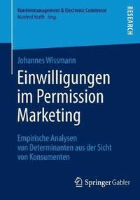 bokomslag Einwilligungen im Permission Marketing