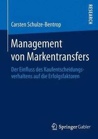 bokomslag Management von Markentransfers