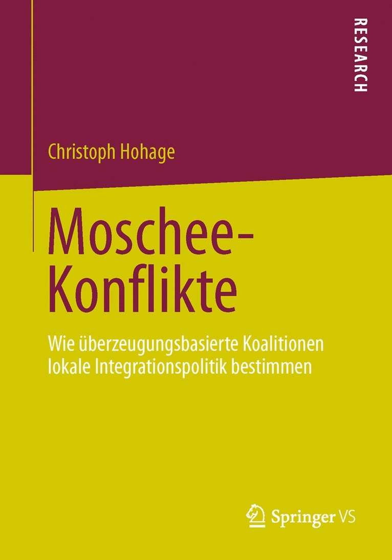 Christoph Hohage - Moschee-Konflikte, Häftad