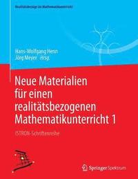 bokomslag Neue Materialien fr einen realittsbezogenen Mathematikunterricht 1