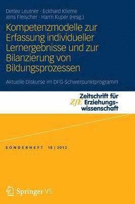 bokomslag Kompetenzmodelle zur Erfassung individueller Lernergebnisse und zur Bilanzierung von Bildungsprozessen