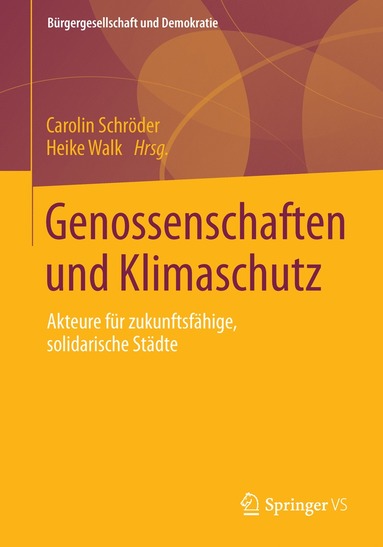 bokomslag Genossenschaften und Klimaschutz