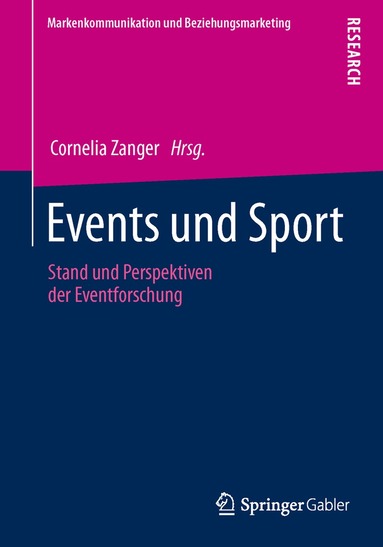 Cornelia Zanger - Events und Sport, Häftad