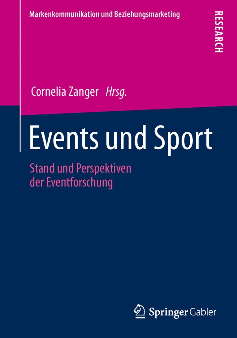 Cornelia Zanger - Events und Sport, Häftad