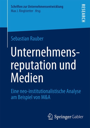 Sebastian Rauber - Unternehmensreputation und Medien, Häftad