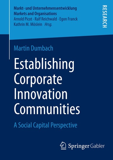Martin Dumbach - Establishing Corporate Innovation Communities, Häftad