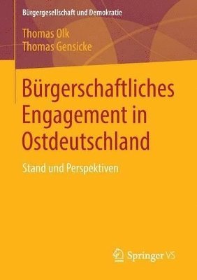 bokomslag Brgerschaftliches Engagement in Ostdeutschland