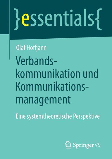 bokomslag Verbandskommunikation und Kommunikationsmanagement