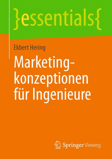 Ekbert Hering - Marketingkonzeptionen für Ingenieure, Häftad