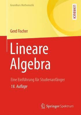 bokomslag Lineare Algebra: Eine Einführung Für Studienanfänger