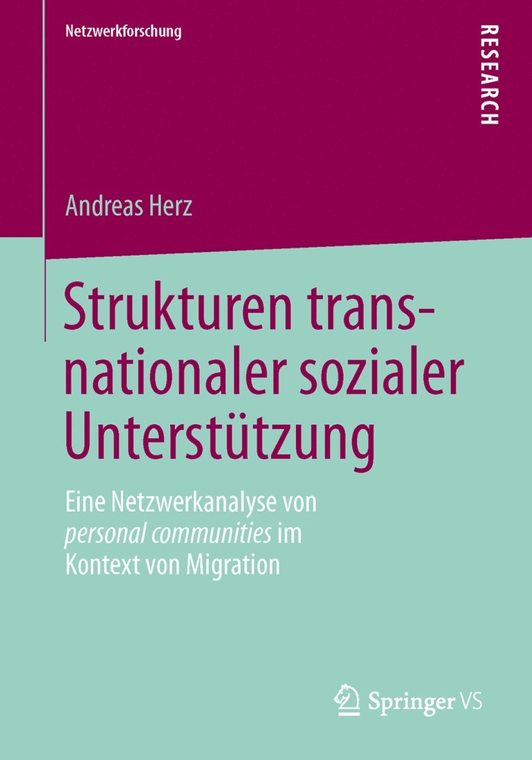 Andreas Herz - Strukturen transnationaler sozialer Unterstützung, Häftad