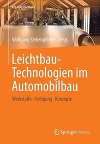 bokomslag Leichtbau-Technologien im Automobilbau