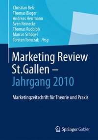 bokomslag Marketing Review St. Gallen - Jahrgang 2010