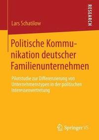 bokomslag Politische Kommunikation deutscher Familienunternehmen