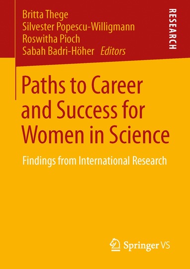 bokomslag Paths to Career and Success for Women in Science