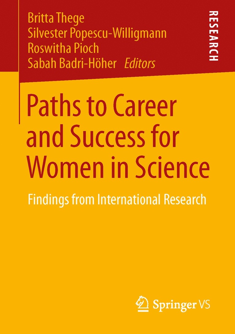 Paths to Career and Success for Women in Science