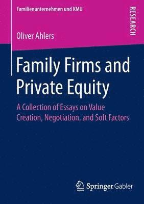Family Firms and Private Equity 1