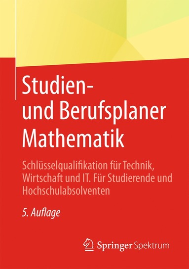 bokomslag Studien- und Berufsplaner Mathematik