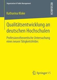 bokomslag Qualittsentwicklung an deutschen Hochschulen