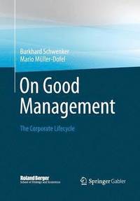 bokomslag On Good Management