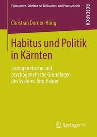 bokomslag Habitus und Politik in Krnten