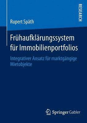 bokomslag Frühaufklärungssystem für Immobilienportfolios