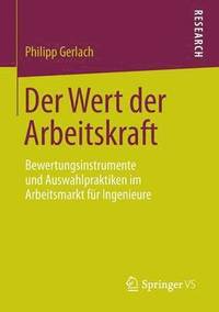 bokomslag Der Wert der Arbeitskraft