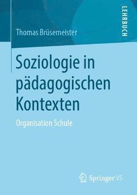 bokomslag Soziologie in pdagogischen Kontexten