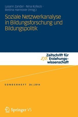 bokomslag Soziale Netzwerkanalyse in Bildungsforschung und Bildungspolitik