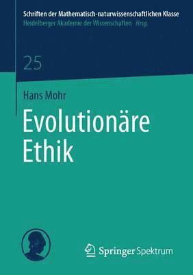 bokomslag Evolutionre Ethik