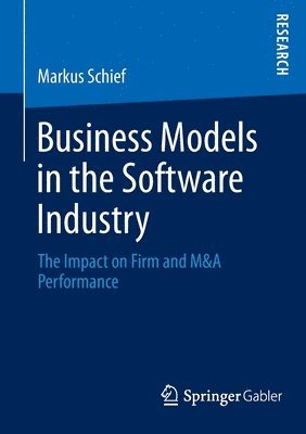 bokomslag Business Models in the Software Industry