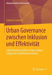 bokomslag Urban Governance zwischen Inklusion und Effektivität