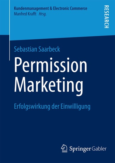 Sebastian Saarbeck - Permission Marketing, Häftad