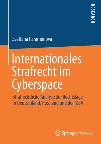 bokomslag Internationales Strafrecht im Cyberspace