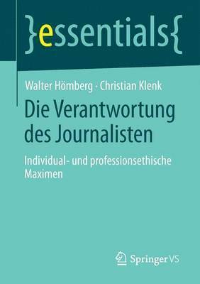 bokomslag Die Verantwortung des Journalisten