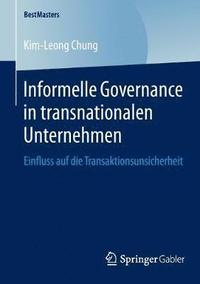 bokomslag Informelle Governance in transnationalen Unternehmen