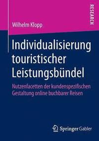 bokomslag Individualisierung touristischer Leistungsbündel