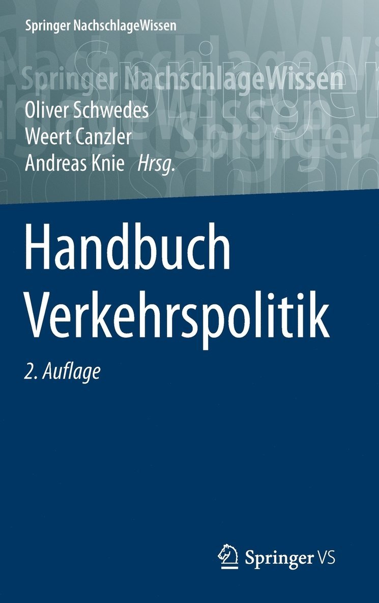 Handbuch Verkehrspolitik 1