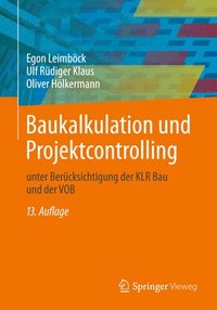 bokomslag Baukalkulation und Projektcontrolling