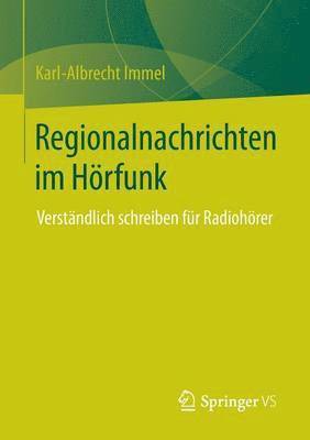 bokomslag Regionalnachrichten im Hörfunk